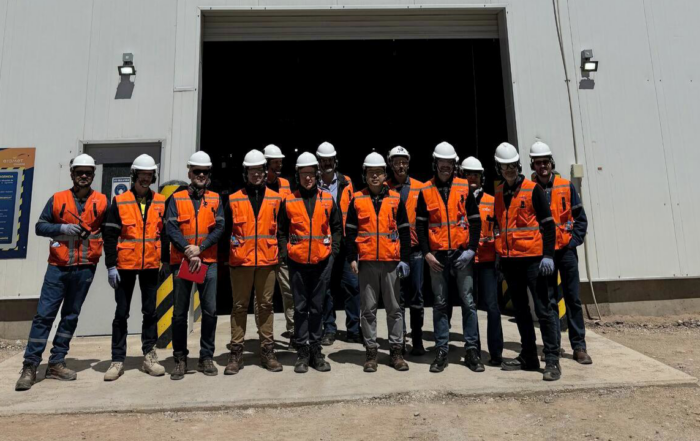 Visita guiada de la planta para analistas y banqueros