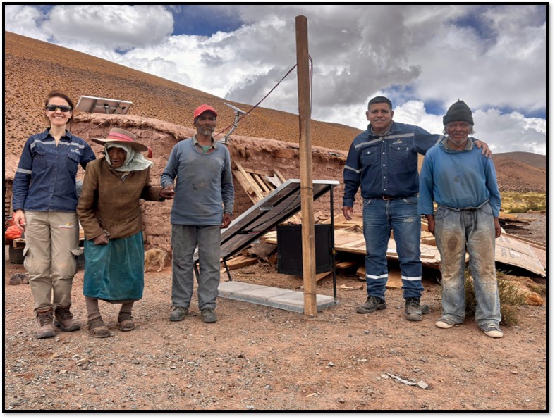 Internet satelital en cortadera