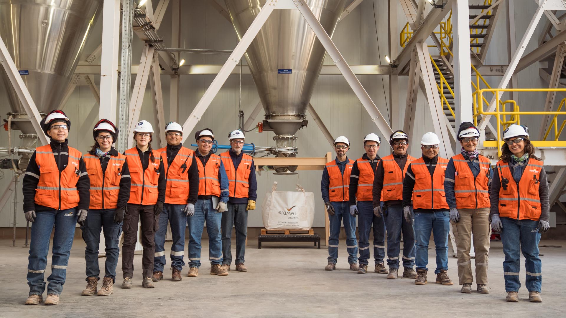 Eramine commissioned its production plant and achieved its first non-commercial lithium carbonate production by the end of 2024.